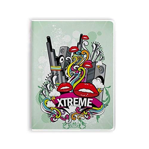 Carnet de notes stéréo graffiti street culture couverture souple cahier