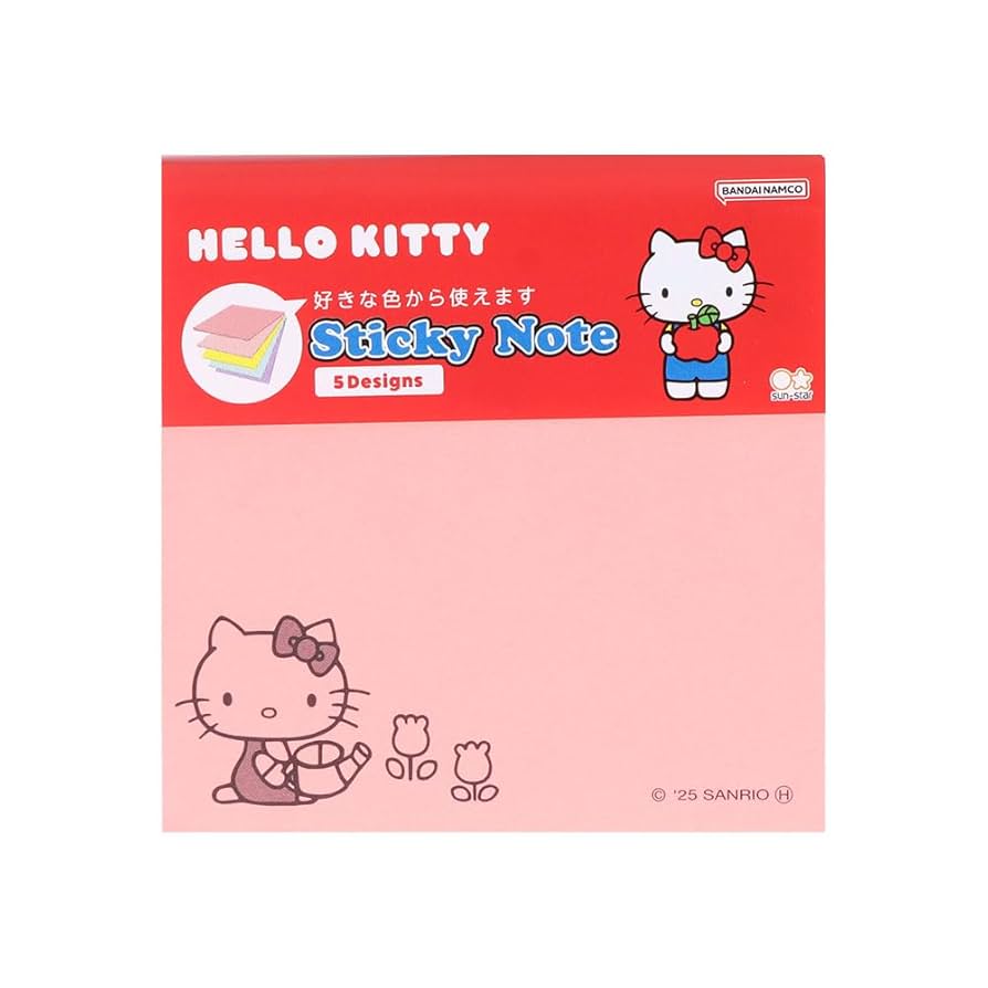 サンリオ　ハローキティ　メモ・付箋セット〜BOX16 Amazon.co.jp: サンスター文具(Sun-Star Stationery) サンリオ