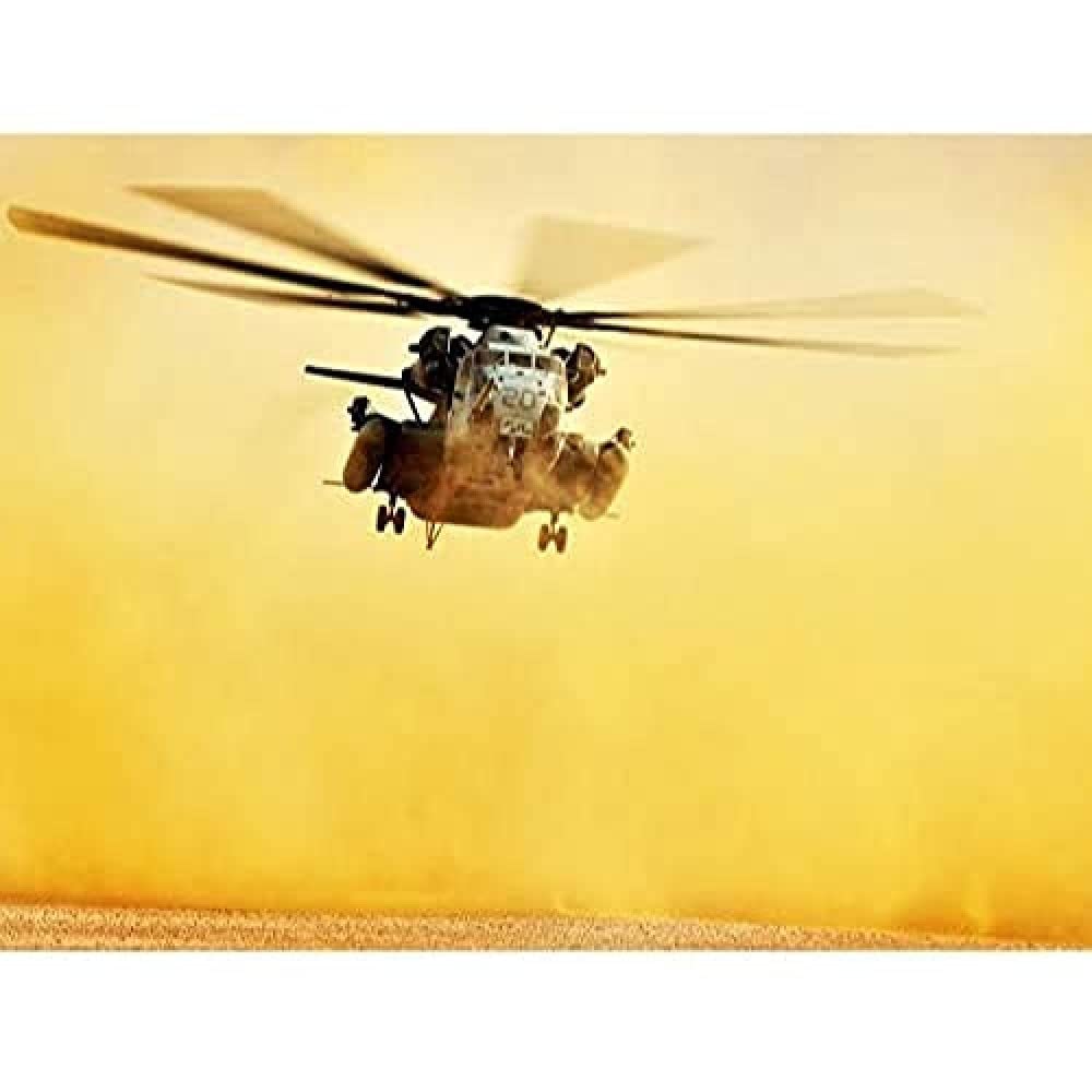 Military USA Marine Corps CH-53E Super Stallion Helicopter Photo Unframed Wall Art Print Poster Home Decor Premium