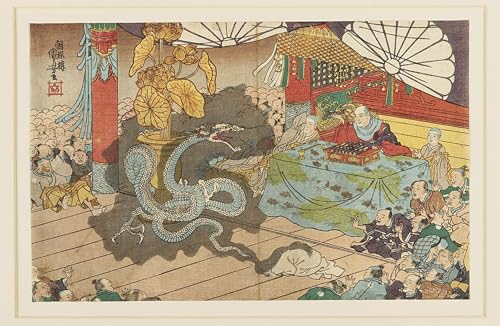 Affiche Utagawa Kuniyoshi poster Minobuzan estampe japonaise grand format 60x90cm