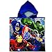 alles-meine.de GmbH Badeponcho / Kapuzenhandtuch - Avengers - 100 % Baumwolle - 50 cm * 105 cm - 2 bis 6 Jahre Poncho - mit Kapuze - Frottee / Velours - Handtuch Strandtuch - Jun..