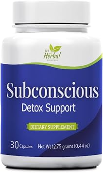 Subconscious Detox Herbal Supplement for Mental Clarity, Emotional Balance, and Inner Focus 100% Natural and Herbal