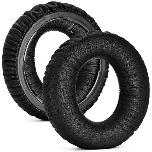 Palumma イヤーパッド Jabra Evolve用 プロテインレザー 交換用イヤーパッド Jabra Evolve 80 UC/Evolve 80 MSヘッドフォン用 イヤークッション/ヘッドセットイヤーパッド/イヤーカップ 修理パーツ