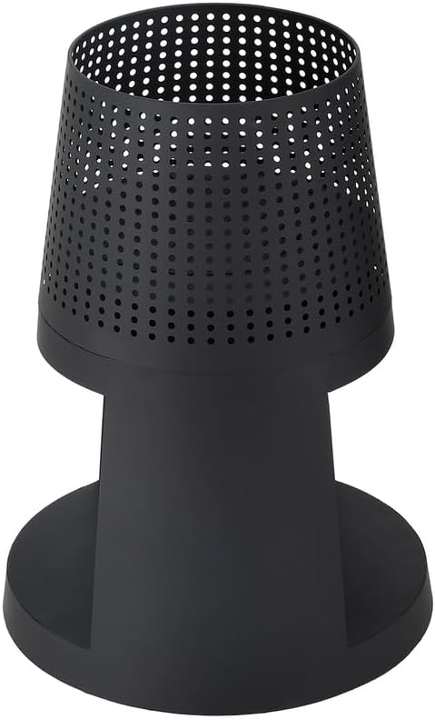 Grillz Fire Pit Deep Bowl with Wood Storage Removable Pit Charcoal Fireplace Wood Burner for Outdoor Patio Campfire