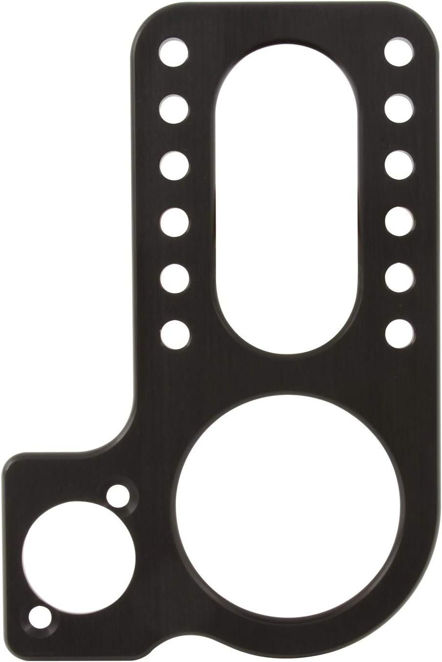 Steering Box Mount, Top Mount, Aluminum, Black Anodize, MPD Shutoff, Sprint Car- Each