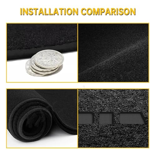 Tapis de tableau de bord Golf 7 MK7 idéal pour protéger votre auto en été