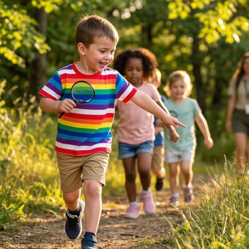 Image of Magic Park 6M-14Y Baby Short Long Sleeve Tee Tops Toddler T-Shirt Kids Solid Color Shirts Boys Girls Casual Blouse