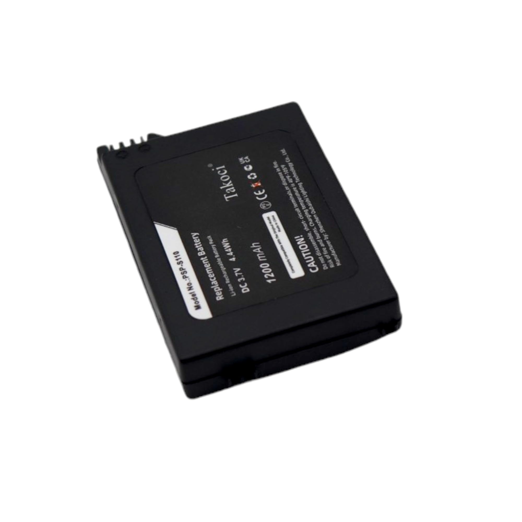 2 Batterie Ricaricabili 2400mAh Per Sony PSP 2000/3000 Slim & Lite - Nero