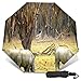 Produktbild White Rhinoceros Lake Nakuru Kenyafashion Handbuch Vinyl Dreifacher Regenschirm Sonnenschutz UV-SchutzUmbrella Travel Umbrella