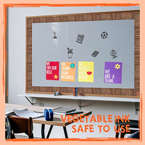 60 Feet Bulletin Board Borders, Wooden Pattern Straight Rolled Border Trim Dark Wood Board Border Decoration For School, Classroom & Offices #TOP4