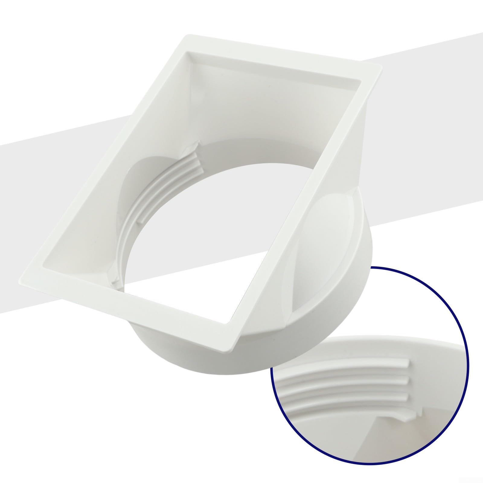 Interfaccia per condotto di scarico senza cuciture per condizionatori d'aria portatili Chigo, accessorio pratico e affidabile (diametro 15 cm)