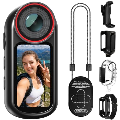 Yonvim 4K Mini Body Camera with 1.5