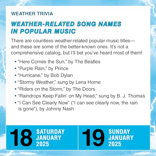 Extreme Weather Page-A-Day(r) Calendar 2025: A Year of Fire Tornadoes, Atmospheric Rivers, and Other Wild Weather Events - Image 5
