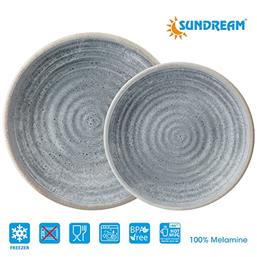 Melamin-Geschirr Sundream Camping Set 16-teilig