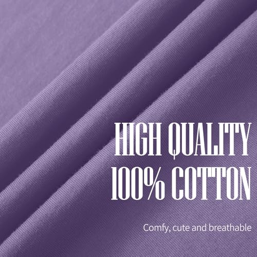 6 Pack Girls/Toddlers Cotton T-Shirts Crewneck Short Sleeve Summer Tops Kids Clothes Tees（2T-14Y）