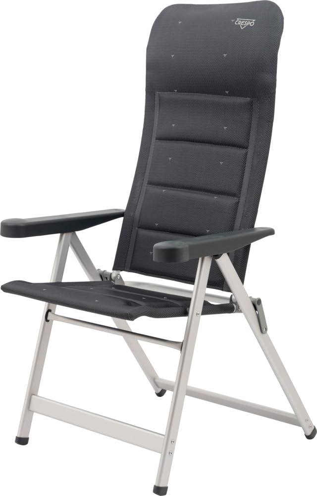 Crespo - Silla reclinable - AL/240 - Deluxe - Gris Oscuro
