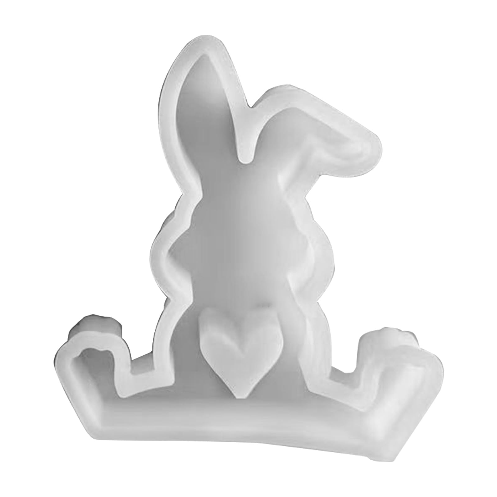 Jazuaiao Silicone Sitting Castings Soap Baking Molds 3D Resin Scented Sitting Resin Animal Silicone Baking Home Decorations