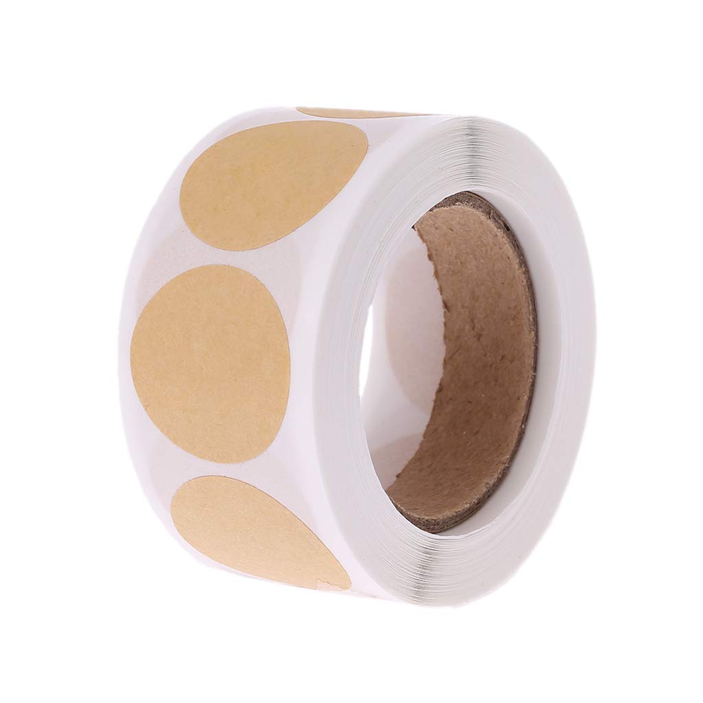 Xjdzineq Paper Label 500pcs / roll Scrapbooking Stationery Small Tag for School Students Project Clear Stamps