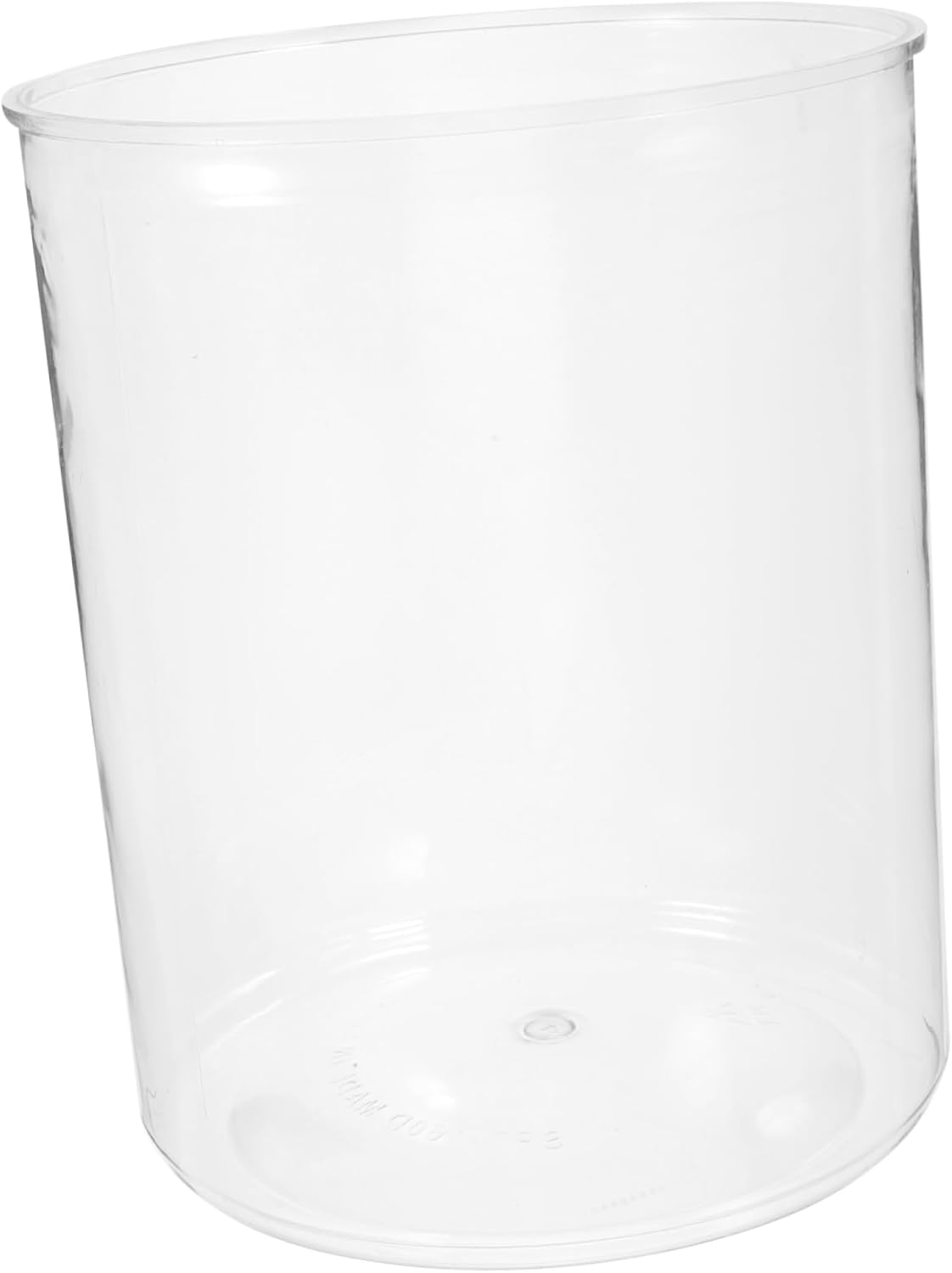 transparent round fish tank glass terrarium fish bowl tank aquarium fish tank clear fish bowl round fish bowls dinner table decor desktop fish bowl the pet plant office cylinder