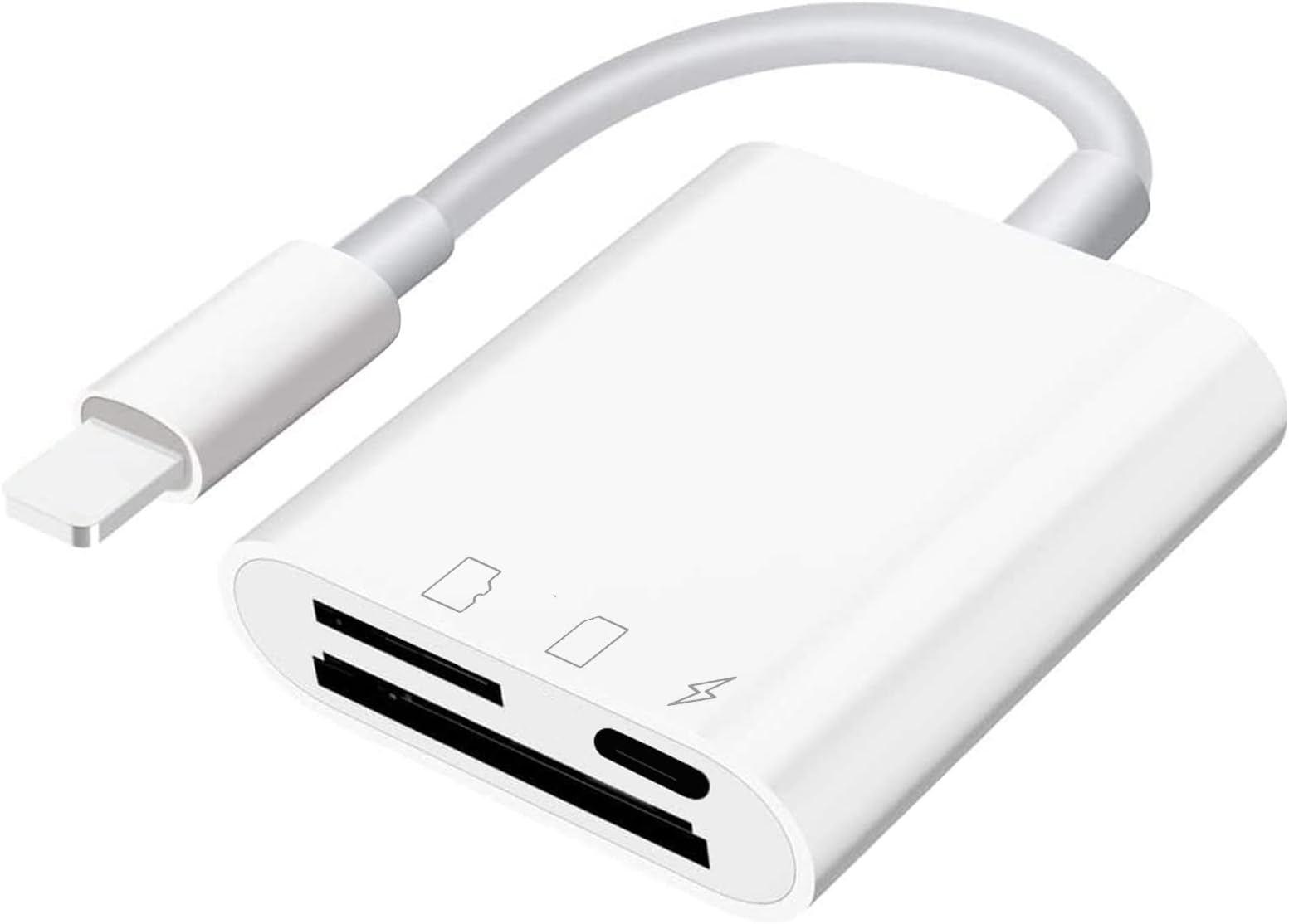 SD Card Reader for iPhone iPad,Micro SD Card Reader Memory