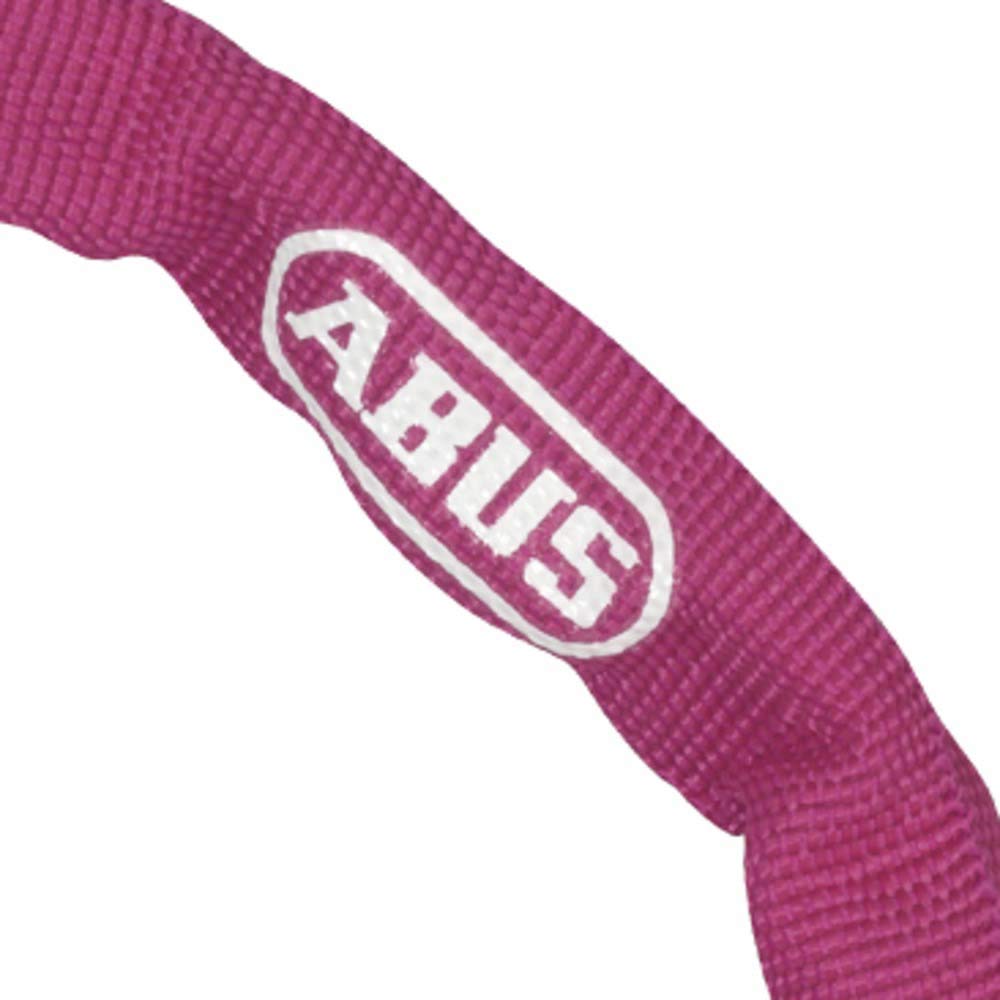 ABUS Lucchetto a Catena 1200 Web 60 cm - Catena in Acciaio temprato - Rosa