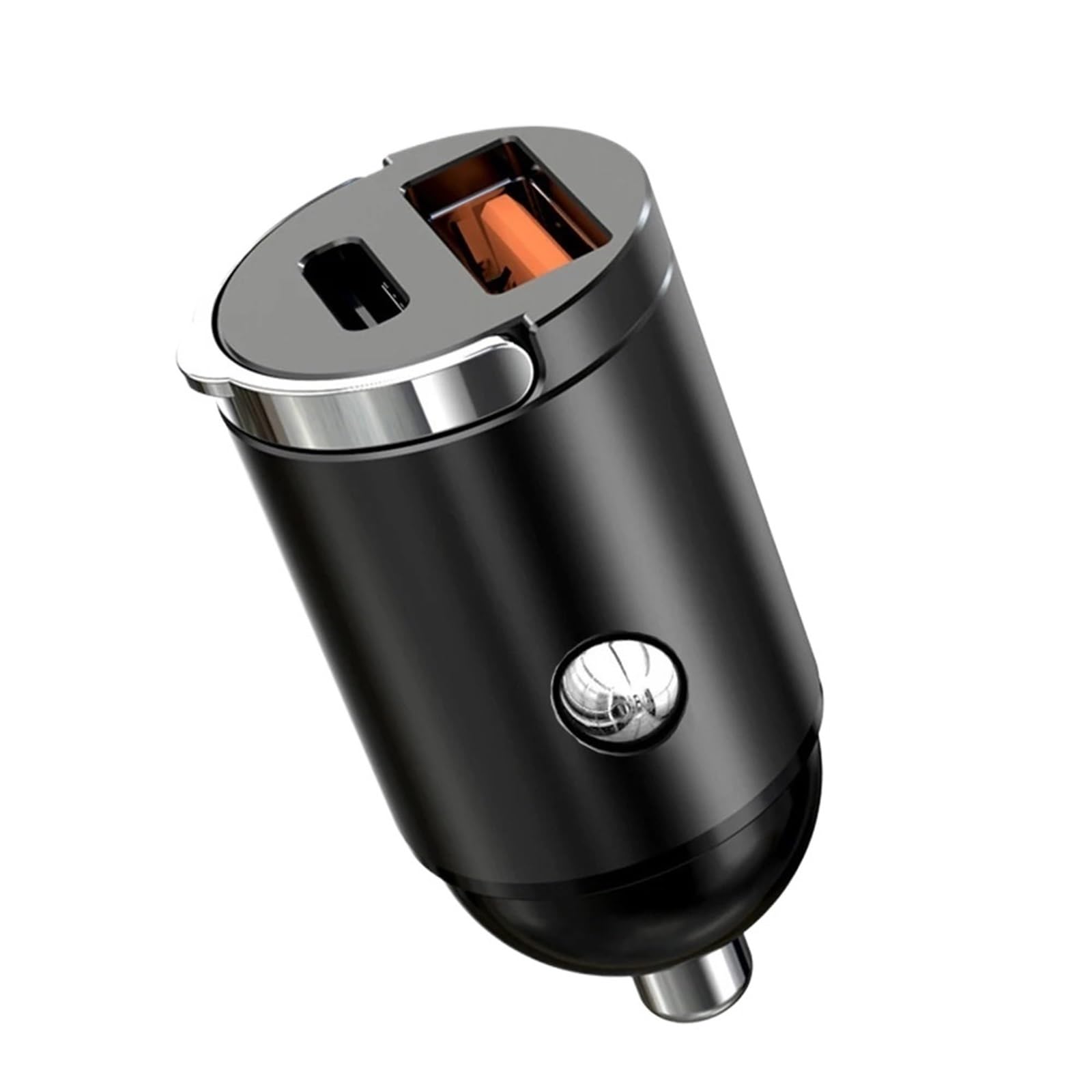 Kategoria: Ładowniki samochodowe， Ładowarka samochodowa mini USB 100 W z dwoma portami(100W Black1)