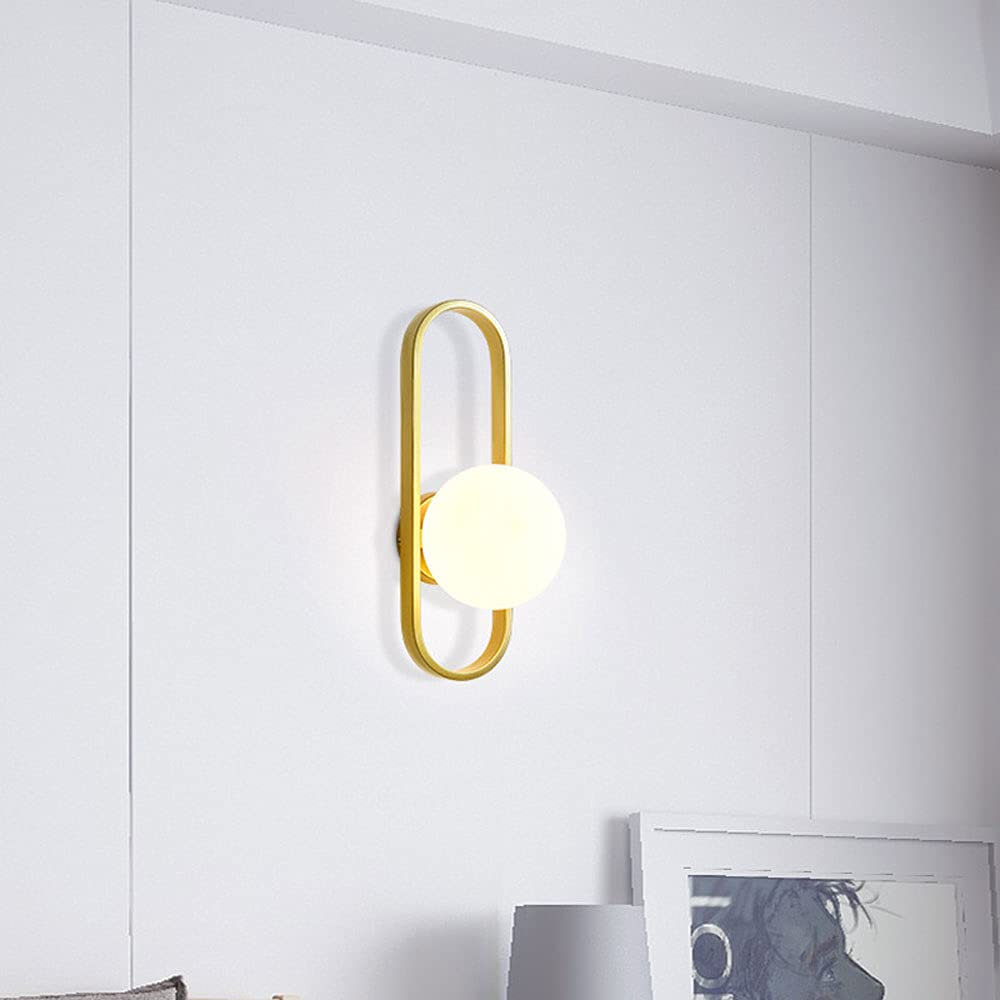 ceiling Nordic Light Glass, MIDI wieku ścienna magiczna fasolka globowa światła Wal oświetlenie do salonu sypialnia sypialnia sypialnia sypialnia korytarz kuchenny Cloakroom, gniazdo E27 (kolor: