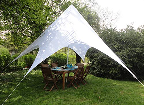 Preisvergleich Produktbild CONFORTEX Tepee Sonnensegel weiß