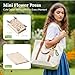Aboofx Mini Flower Press Kit, Pocket Flower Press Kit for Pressing Plants, Leaves, Herbs, Micro Flowers Pressing Outdoor for The Beginners, Arts Craft Lovers, Classroom, Traveling, 2.5 x 4 Inch