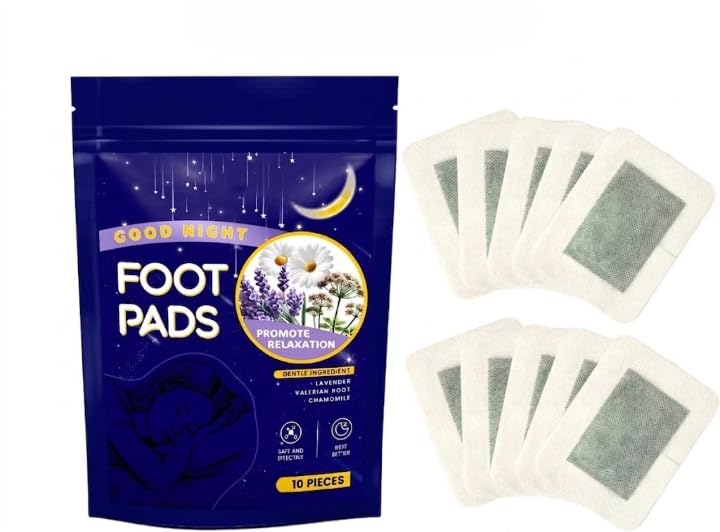 Sleep Care Foot Patches with Lavender, Pack of 20 | Natural Overnight Foot Pads for Relaxation & Wellbeing | Soothing Foot Care Patches for Men & Women | Nighttime Self-Care & Bedtime Comfort Routine-image-25