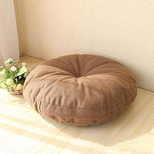 Coussin d'appoint extra large rond et épais pour fauteuil de bureau et sol - 2