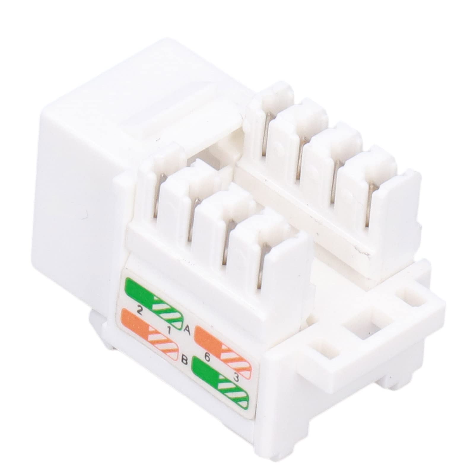 Network Module, Unshielded Jack Electronic Component Universal Markings 0-250MHz Frequency with Caps for Network Communication for Terminal Connection(#1)-image-11