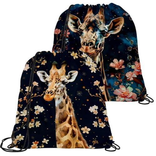 Sac à dos cordon homme femme étanche et pliable lot de 2 sacs de sport gym voyage multicolore