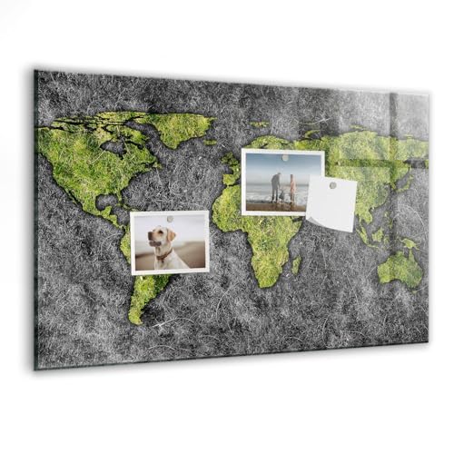 Tableau de planning carte du monde pour organiser vos notes de voyage
