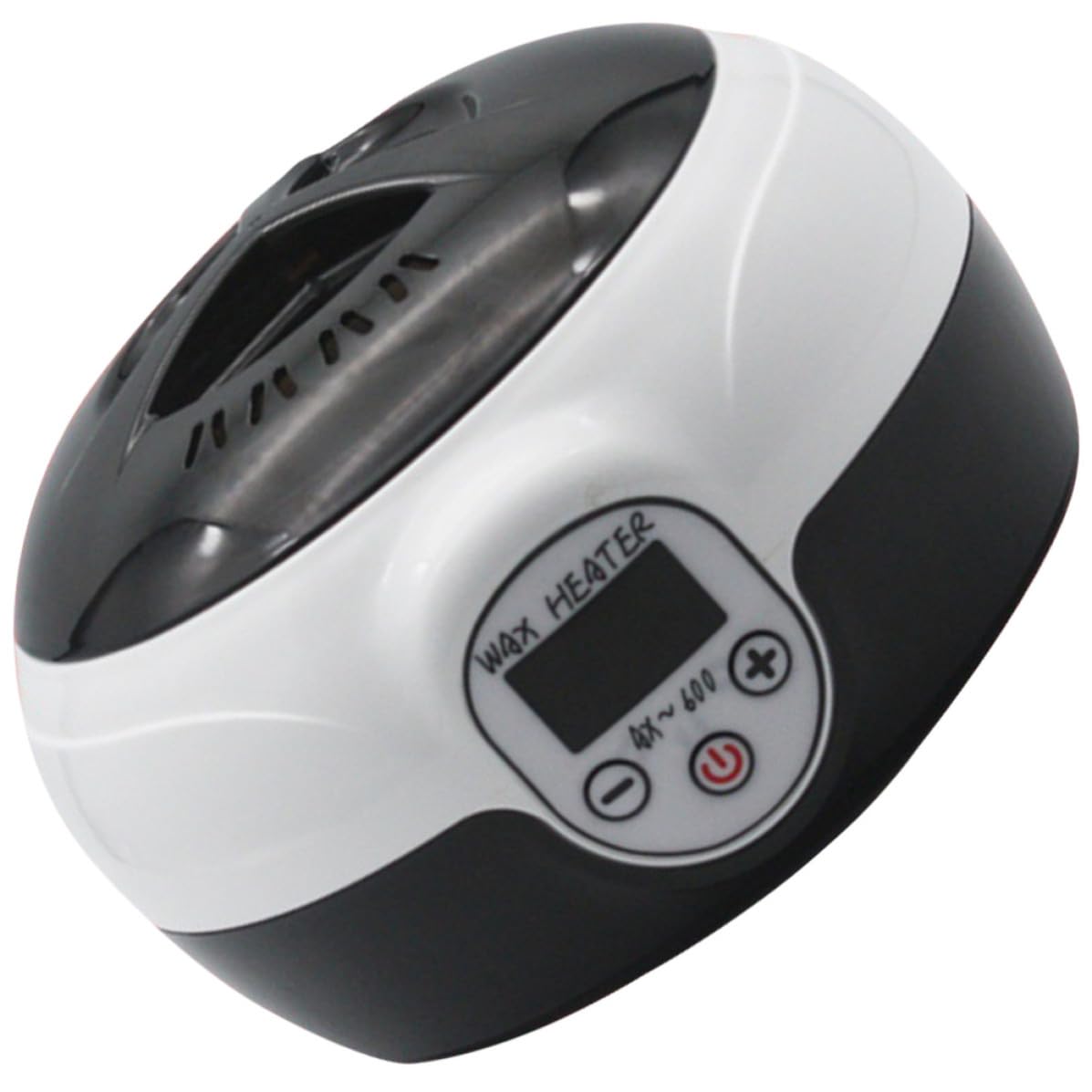 SEWACC Kit de Depilación para Mujeres Olla Calentadora de Cera Eléctrica, Diseño Contemporáneo Negro, Portátil para Uso en Spa y Hogar