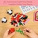 HitToys Rose Valentines Flower Building Blocks Set, 281+PCS Red Bouquet Flowers Mini Blocks Kit Birthday Gifts for Adult Women Teens Indoor Home Office Valentine's Day Decor