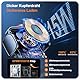 Auckly Handyhalterung Auto mit Ladefunktion, 【mit 60W Autoanschluss】 Qi 15W Fast Wireless Charger Auto Induktives Automatischer für iPhone 12/13/14/15/16 Pro Max Mini Plus & Samsung Galazy S23 etc