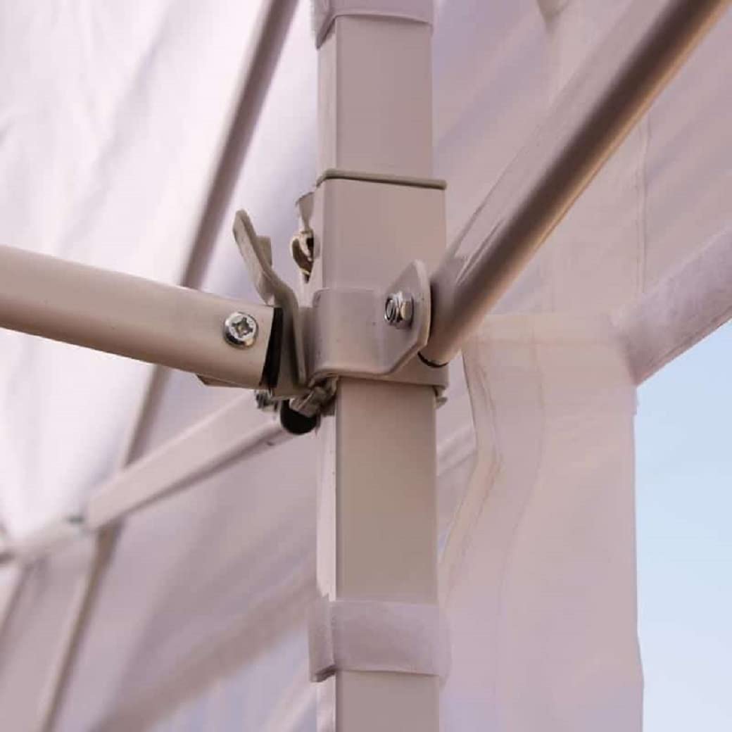 Carpa Plegable 6x3 m Blanca | con Laterales Impermeable