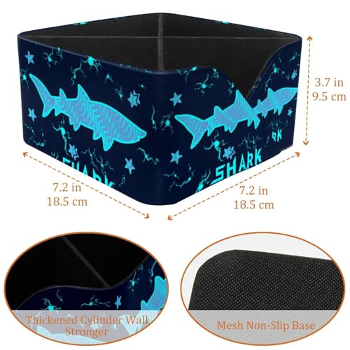 Organisateur requin multifonction avec rangement papeterie et art