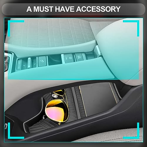 Image of CDEFG 2023 2024 2025 2026 2027 HR-V Center Console Organizer Lower Console | for 2023-2026 2027 Honda HRV HR-V Lower Console Tray Storage Box Floor Tray HR V Interior Accessories (Lower Console)