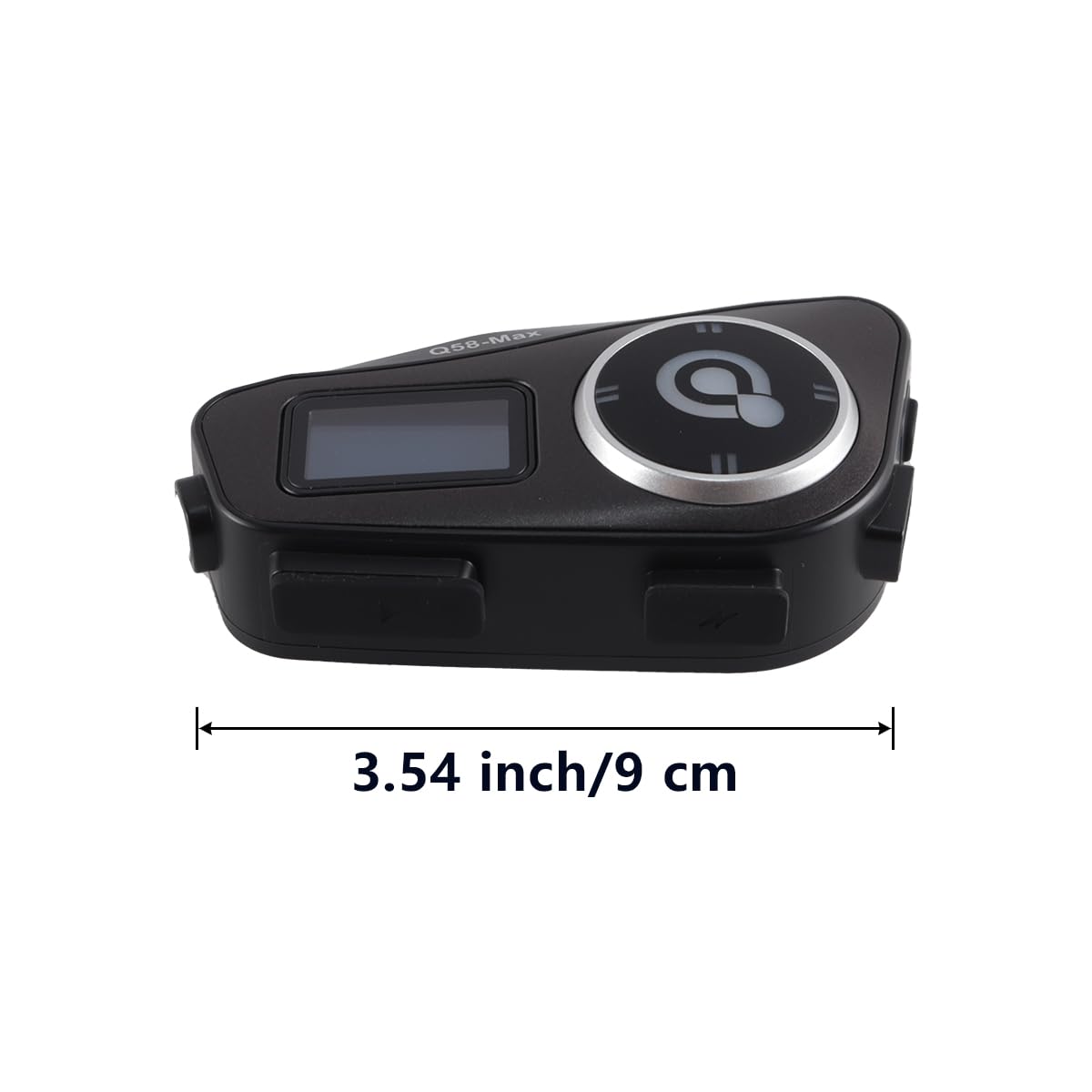 Casque Intercom Moto Q58 Max, pour 2 Pilotes Parlant en Même Temps dans Un Rayon De 500 M