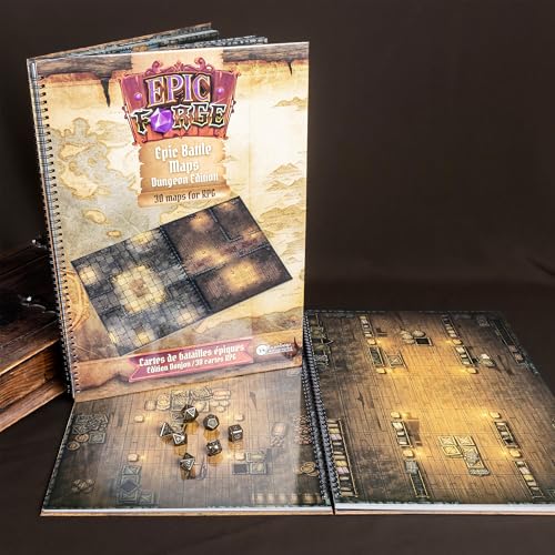 Epic Forge -Plateau de Jeu : Donjons (305x420 mm) Format A3 – vue 5