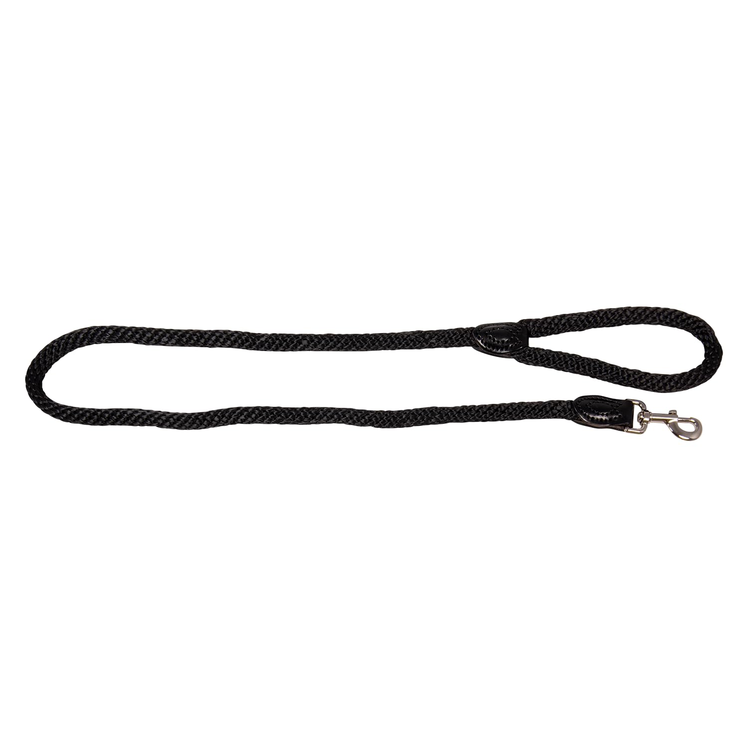 JACK AND VANILLA, Walkabout Dog Lead with Carabiner, Black, Size 15 mm x 135 cm