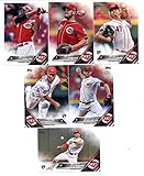 2016 Topps Baseball Cincinnati Reds Master Team Set of 33 Cards (Series 1, Series 2, and Update Series)- Includes Bruce, Cozart, Votto, Hamilton plus more
