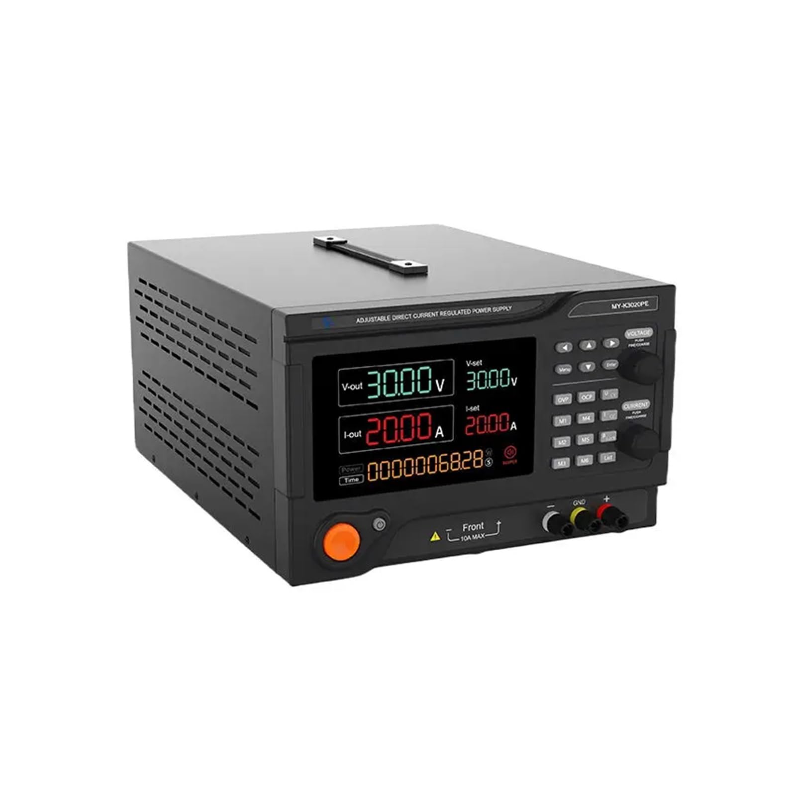 Fuente de alimentación CC programable de 220 V, 10 A, 2200 W, con Voltaje Constante Ajustable y Corriente Constante, programable(110V,100V 10A)