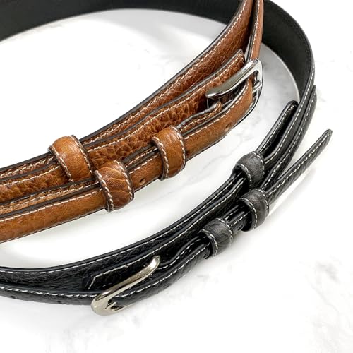Western Ranger Belt Genuine Leather Ranger Belt 1-3/8" (35mm) Wide4