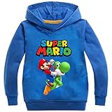 3. GESCHENK: Mario Hoodie sind perfekte Geschenke für Jungen, Mädchen oder Jugendliche.