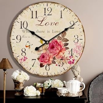 Wooden Love Wall Clocks product image