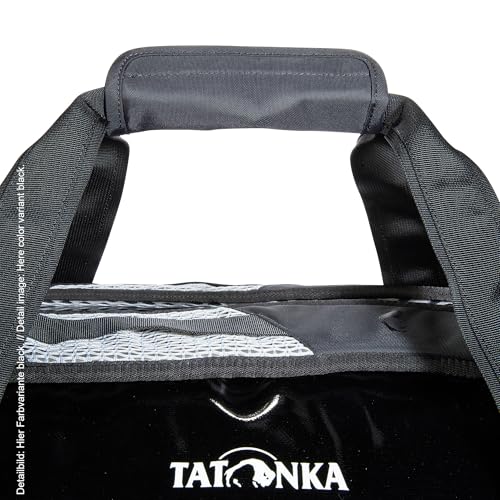 Image of Tatonka Barrel - Wasserfeste Reisetasche mit Rucksackfunktion, grosser Offnung, gepolstertem Boden und abschliessbarem Reissverschluss, Elemental Blue, 130 Liter, Durable travel bag with stowable