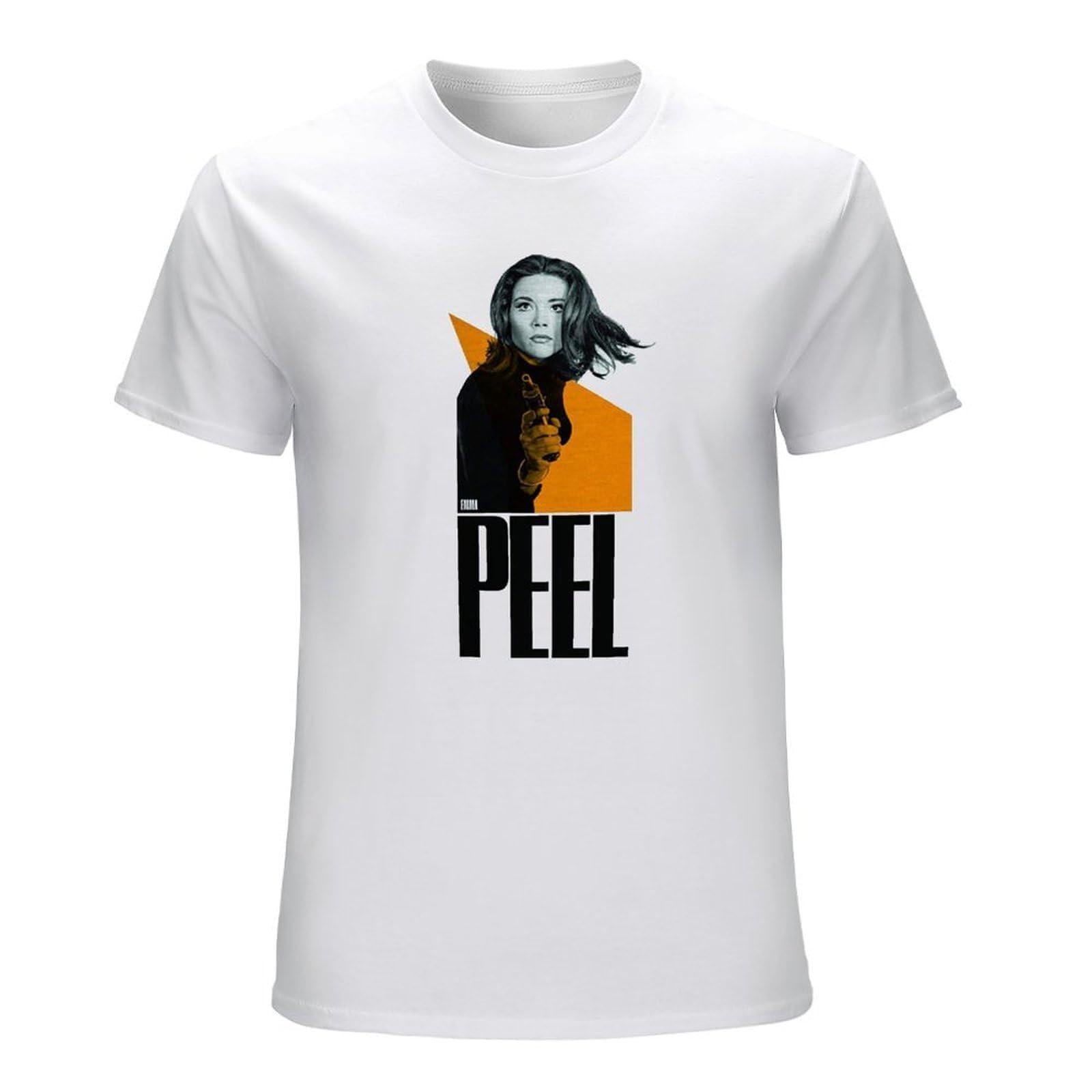 Steed &Amp Mrs Peel Mens T-Shirt Emma Peel White XXL
